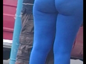 Blue leggins 2