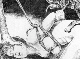 Slaves to rope japanese art bizarre bondage extreme bdsm painful cruel punishment asian fetish