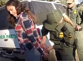 Pawn shop police woman xxx amateur threesome for border slut