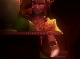 Link gets cuckolded princess zelda taking ganon's cock - legend of zelda rule 34