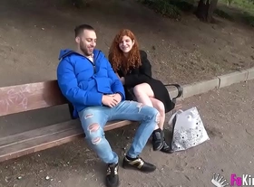 They agreed to be filmed in the park after being caught fucking