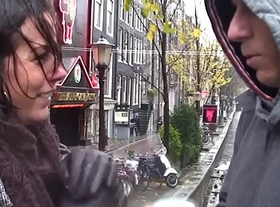 Real amsterdam hookers in threesome