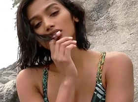 Horny girl in sea indian so sexy make u cum