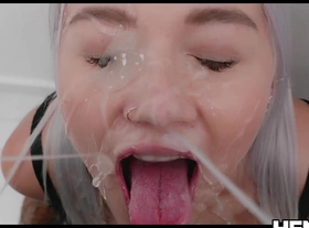 Unrestricted cumshot kirmess drowns relative to cum marylin make more attractive