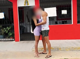 Sexy peruvian chick goes home with uninspired guy after a kissing game