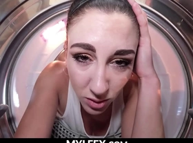 Mom stuck in laundry fucked by son - artemisa love mylfex com